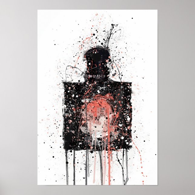 Christmas Gift Fragrance Bottle 'Egyptian Gold' Poster (Front)