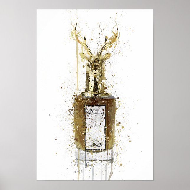 Christmas Gift Fragrance Bottle 'Kingdom' Poster (Front)