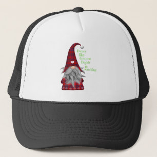 Christmas Gift Graphic DANCE LIKE GNOME BUDDY Trucker Hat