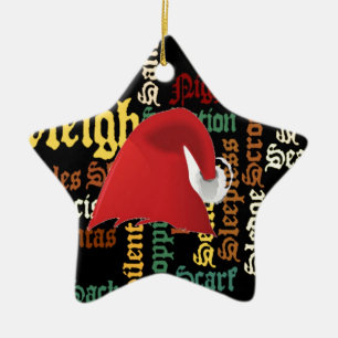 Christmas gift Have a Nice Day & a Better Night Ceramic Tree Decoration