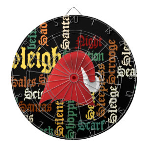 Christmas gift Have a Nice Day & a Better Night Dartboard