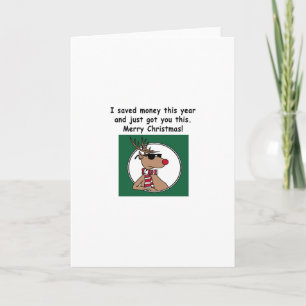 Christmas Gift Holiday Card