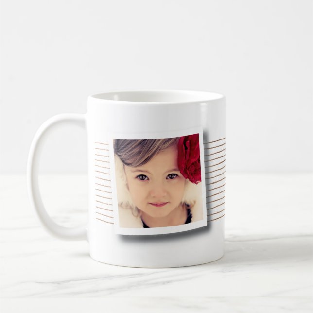 Christmas Gift Kris Kringle Secret Santa Photo Coffee Mug (Left)