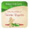 Christmas Gift Label Gingerbread Man