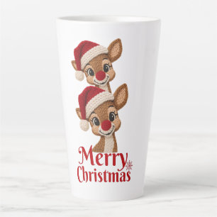 Christmas gift latte mug