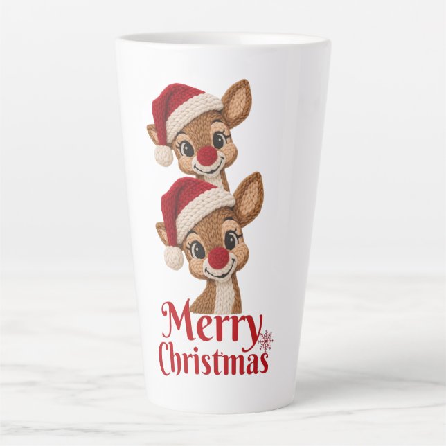 Christmas gift  latte mug (Front)