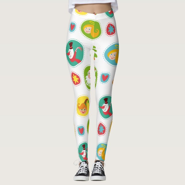 christmas gift leggings (Front)
