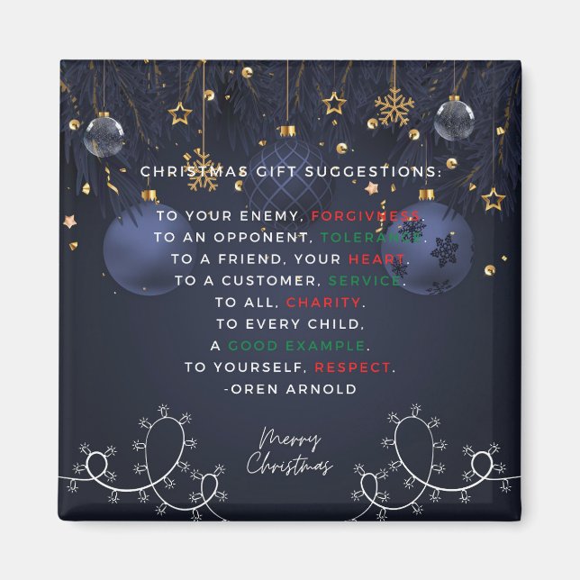 Christmas Gift Magnet (Front)