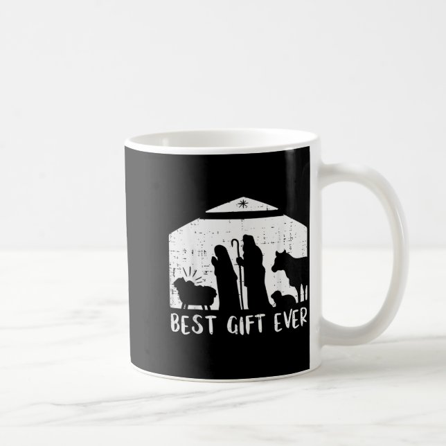 Christmas Gift Nativity Xmas Christian Men Women K Coffee Mug (Right)