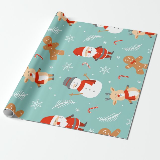 Christmas Gift Paper (Unrolled)