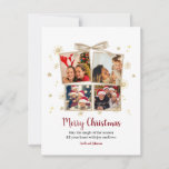 Christmas Gift Photo Collage Greeting Card<br><div class="desc">🎄 Capture the essence of the season with our Christmas Gift Photo Collage Greeting Card. Simple yet striking, this Christmas Gift Photo Collage Greeting Card is designed for those who appreciate the beauty of understated elegance. Cherish your favorite memories and share the joy of the holidays in a timeless way....</div>