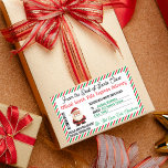 Christmas Gift Postal Sticker North Pole Delivery<br><div class="desc">Christmas Gift Postal Sticker North Pole Delivery sticker</div>