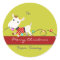 Christmas Gift Sticker (Goat Kid) - Customisable