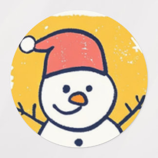 Christmas gift stickers
