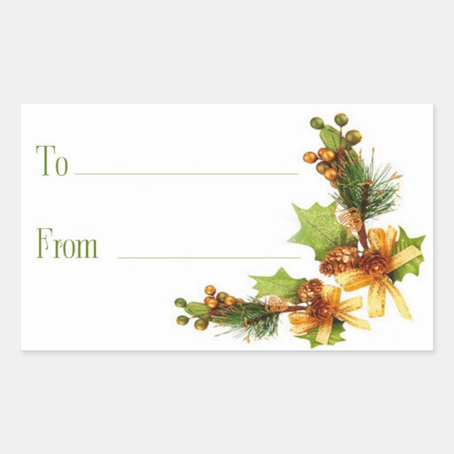 Christmas Gift Stickers (Front)