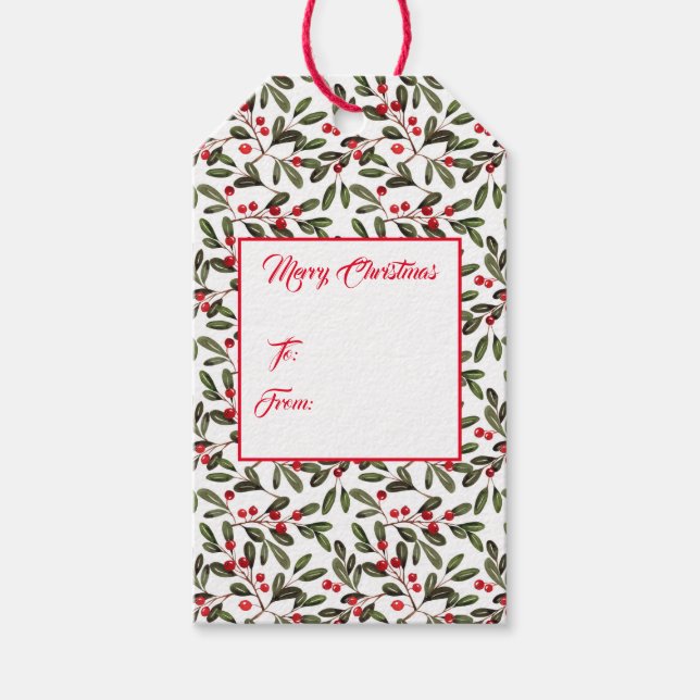 Christmas Gift Tag  (Front)