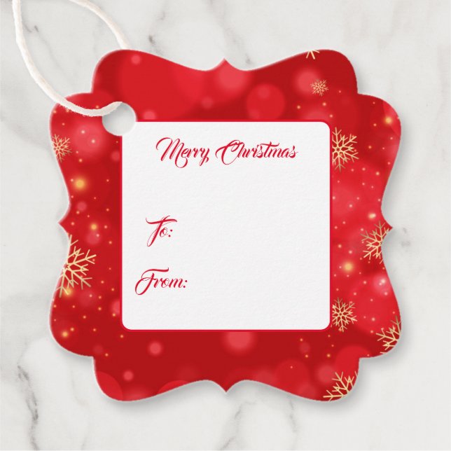 Christmas Gift Tag (Front)