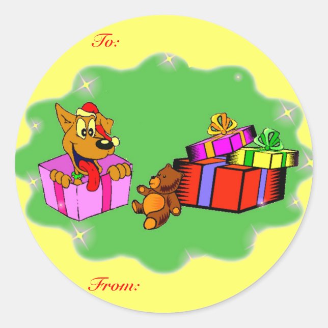 Christmas Gift Tag (Front)