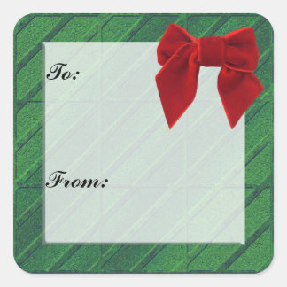 Christmas Gift Tag Sticker