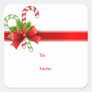 Christmas Gift Tag Stickers