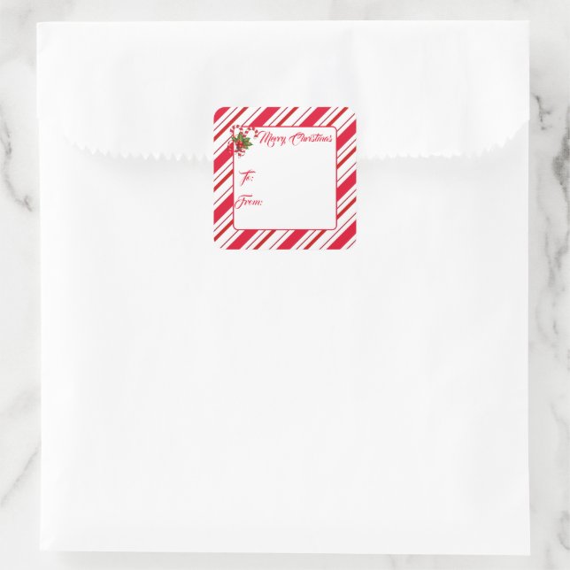Christmas Gift Tag Stickers (Bag)