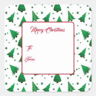 Christmas Gift Tag Stickers
