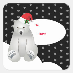 Christmas Gift Tag Stickers