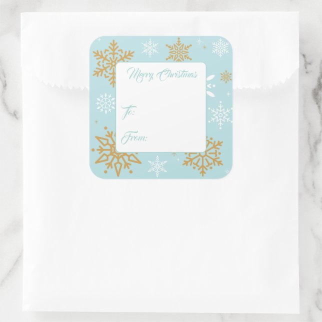 Christmas Gift Tag Stickers (Bag)