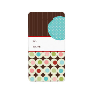 Christmas Gift Tag Stickers