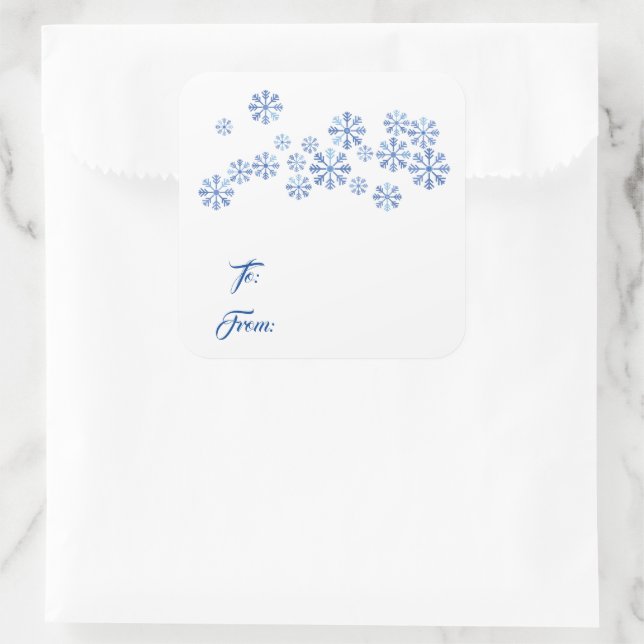 Christmas Gift Tag Stickers (Bag)