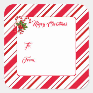 Christmas Gift Tag Stickers
