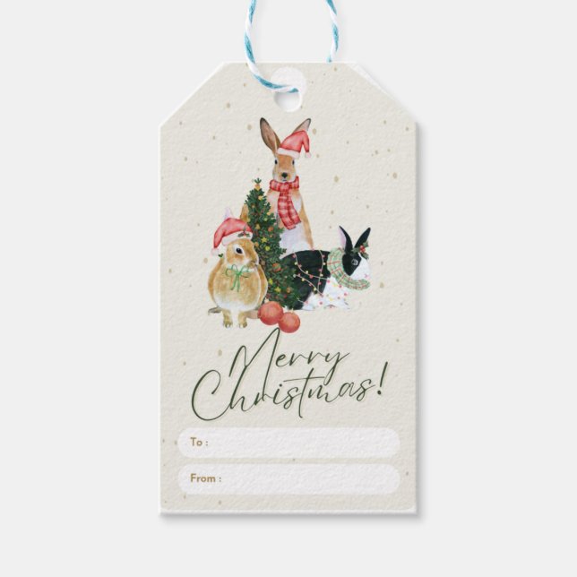 christmas Gift Tags (Front)