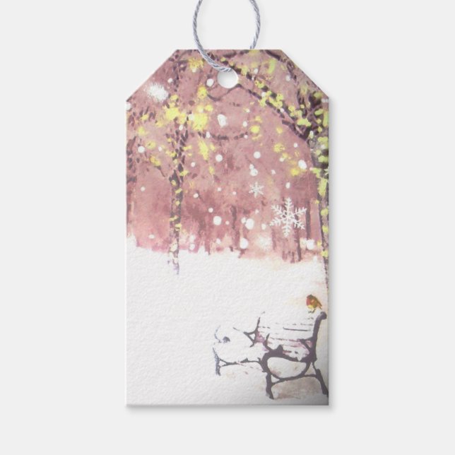 CHRISTMAS Gift Tags ART AND DESIGN (Front)