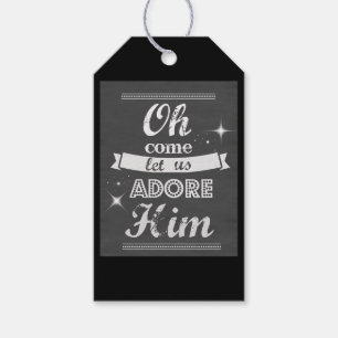 Christmas Gift Tags/Chalk Board Art Tags