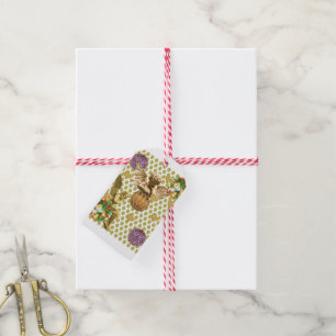 Christmas Gift Tags Gold Angel