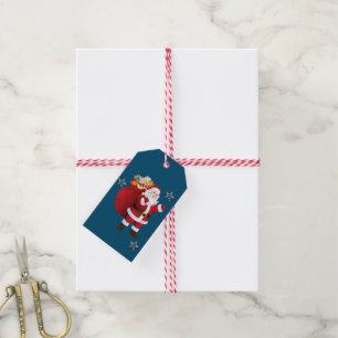 Christmas Gift Tags Santa Claus
