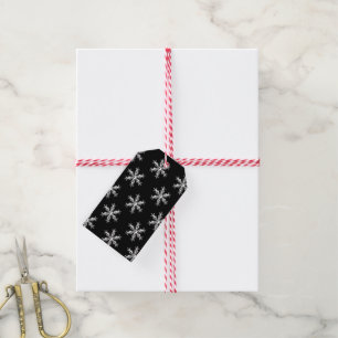 Christmas Gift Tags Snowflakes