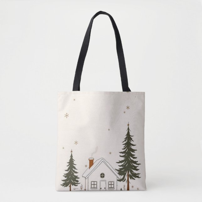 Christmas Gift Tote Bag (Front)