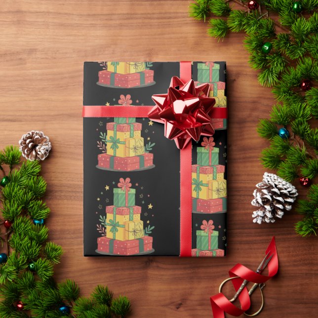 Christmas gift wrap (Holiday Gift)