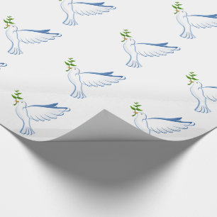 Christmas Gift Wrap/Doves Wrapping Paper