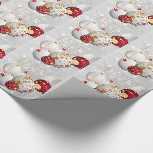 Christmas Gift Wrap/Ornaments Wrapping Paper