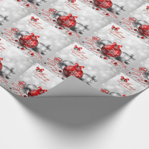 Christmas Gift Wrap/Ornaments Wrapping Paper