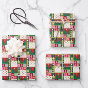 Christmas Gift Wrap Paper Papel de regalo navideño