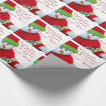 Christmas Gift Wrap/Snowman & Winter Cheer Wrapping Paper<br><div class="desc">Christmas Gift Wrap/Snowman & Winter Cheer</div>