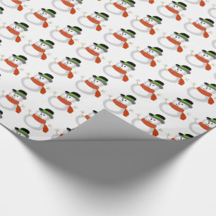 Christmas Gift Wrap/Snowmen Wrapping Paper