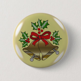 CHRISTMAS GIFTS 6 CM ROUND BADGE