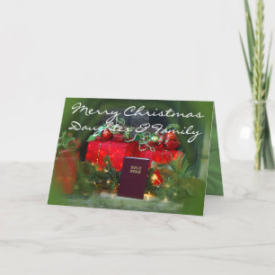 Christmas Gifts card-D- personalise Holiday Card