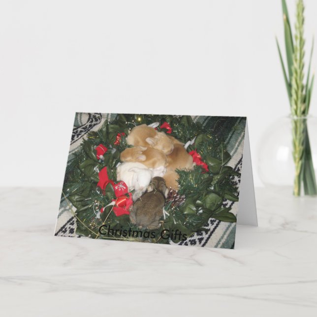 Christmas Gifts Christmas Card (Front)