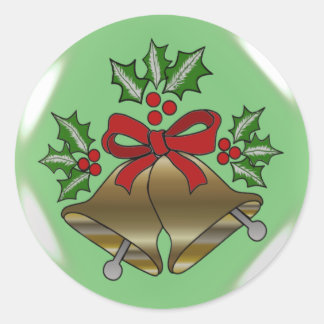 CHRISTMAS GIFTS CLASSIC ROUND STICKER