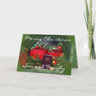 Christmas Gifts customise Holiday Card